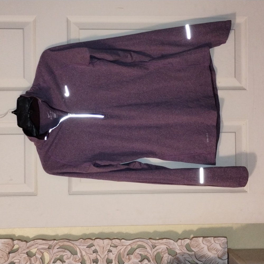 Nike dri-fit running pullover (reflective)